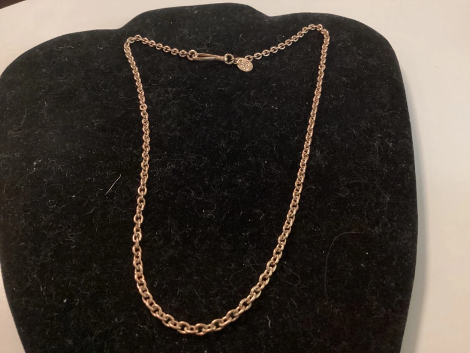 VETEMENTS Collana catena maglia tono oro
