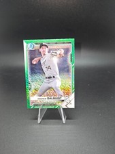 2021 Bowman Chrome Prospects Green Shimmer Andrew Dalquist #/99 White Sox BCP-64