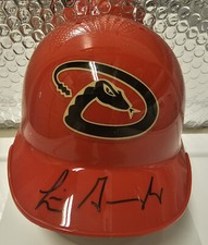 LUIS GONZALES SIGNED ARIZONA DIAMONDBACKS MINI HELMET