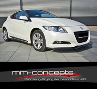 Cup Seitenschweller AnsäTze Schwarz FüR Honda CR-Z Side Skirts Leisten Schweller