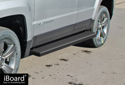 iBoard Stainless Steel 6 inches Running Boards Fit 07-17 Jeep Patriot