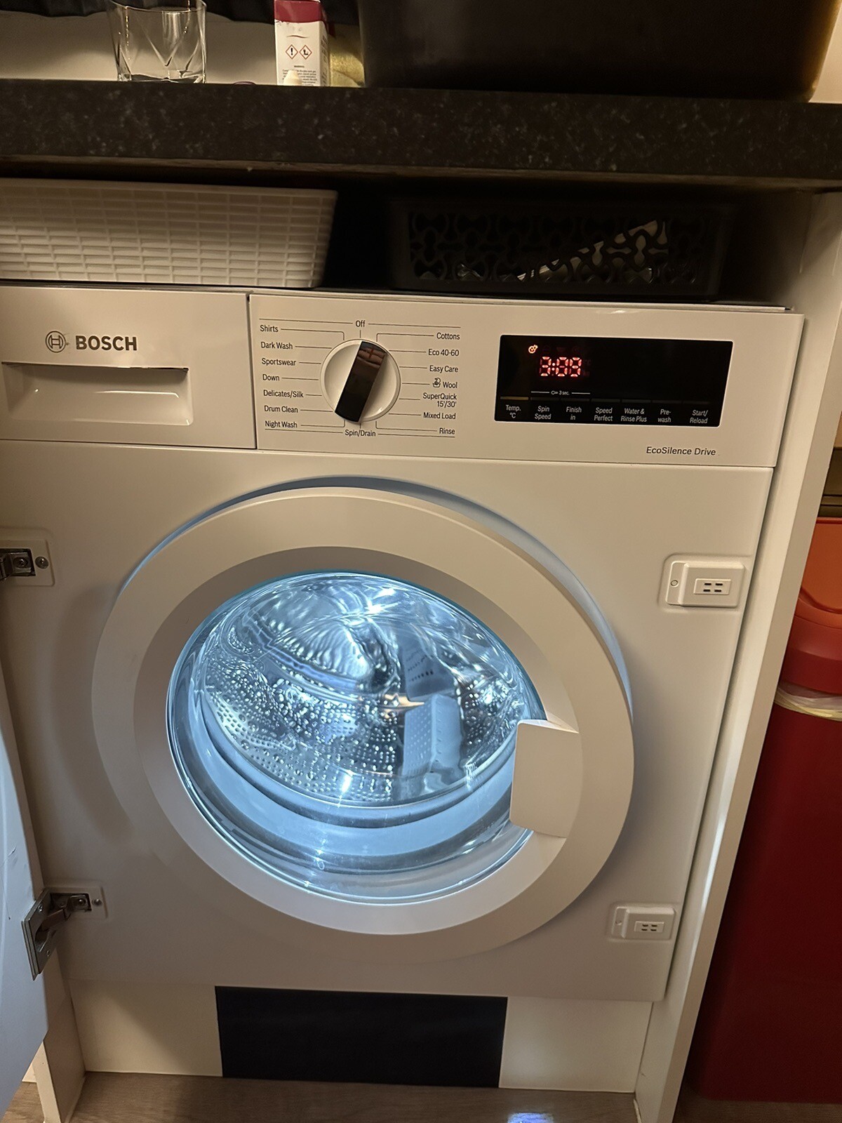 Bosch WIW28501GB Serie 8 8Kg 1400 Spin Fully Integrated Washing Machine