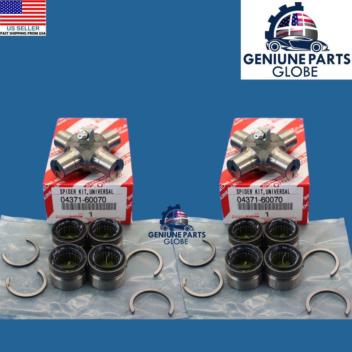 GENUINE TOYOTA 4RUNNER TACOMA GX470 LX470 UNIVERSAL JOINT SPIDER