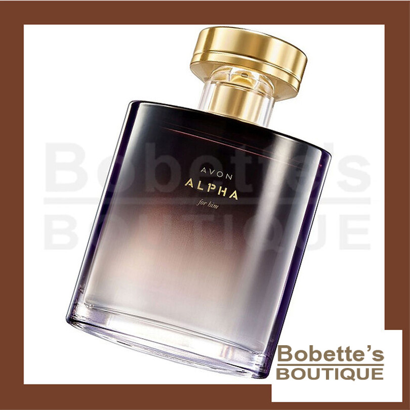 Eau de toilette ALPHA AVON pour homme avec vaporisateur de 75 ml