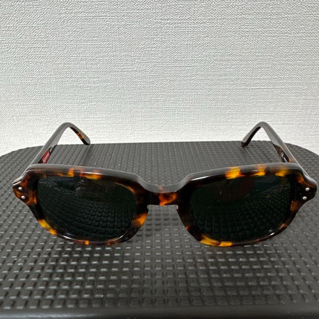 LUNETTES DE SOLEIL SUPREME MARVIN MOTIF ÉCAILLE DE TORTUE NEUVES AVEC ÉTUI INUTILISÉES M F8D0 JP