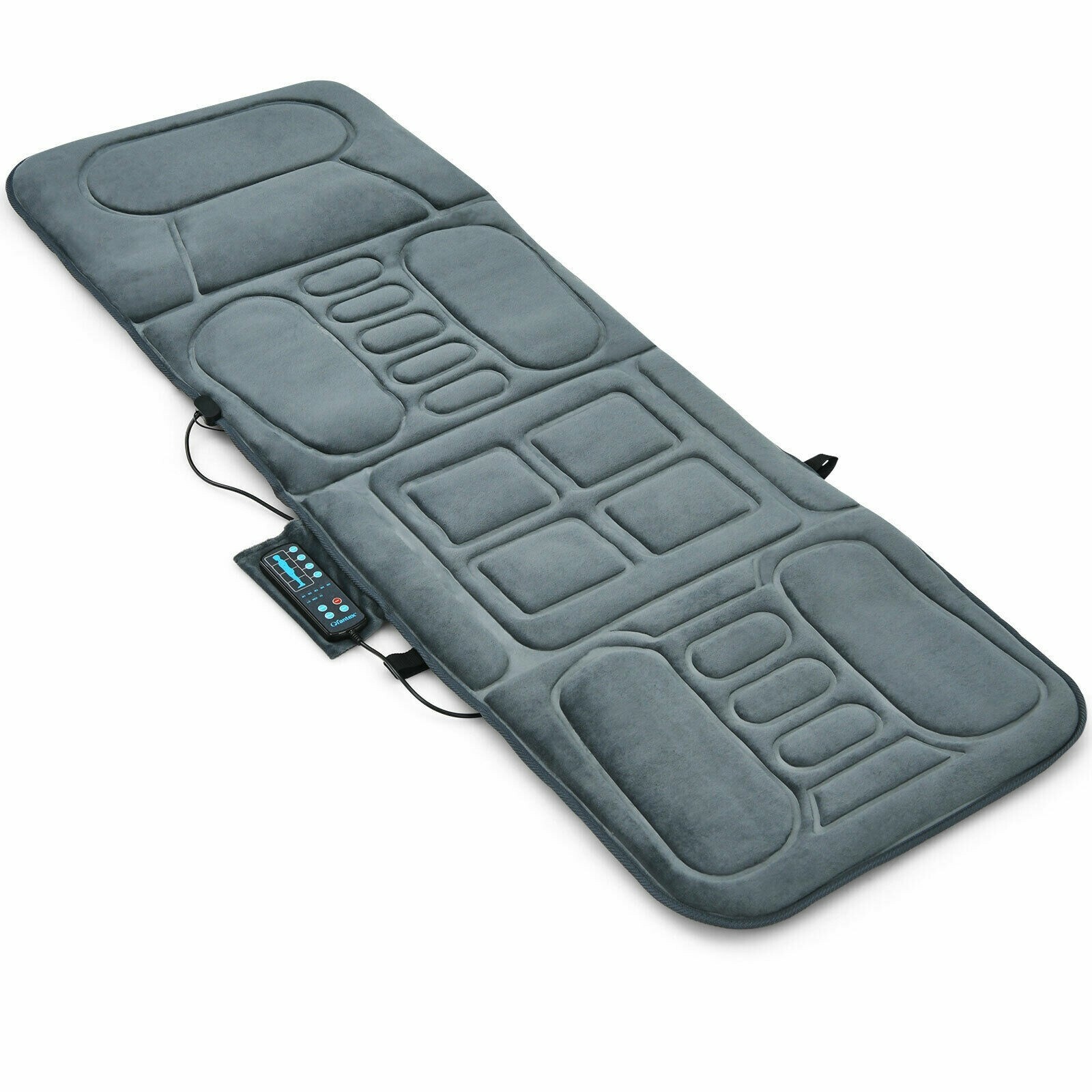 Gorelax Foldable Massage Mat Full Body Massager w/ Heat & 10 Vibration