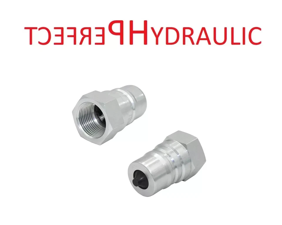 PERFECT HYDRAULIC Conector de acoplamiento estándar rosca interior PAV ISO-A BSP 1/4 BSP 3/8 BSP 1/2 BSP 3/4