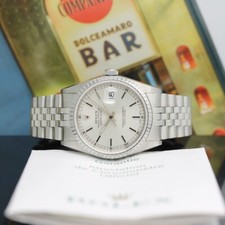 Rolex Datejust Stahl Automatik Ref: 16220 mit Box & Papiere von 2003