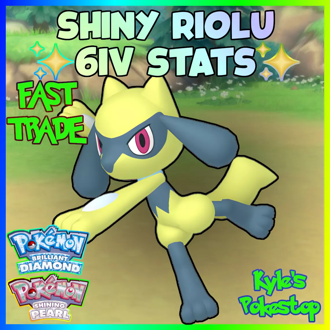 All Legendary & Mythical Pokemon Shiny Brilliant Diamond Shining Pearl 6IV  BDSP