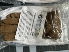 NEW Brushy Mountain S Beekeeping Plastic Coated Gloves Canvas Sleeve Beekeeper