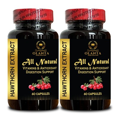 Hawthorn Extract   A Natural Source of Antioxidants for Balance 2 Bottles