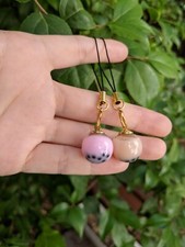 boba phone charm strap keychain