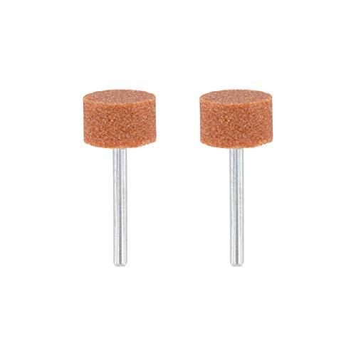 Dremel 8193 Set di accessori per mole in ossido di alluminio, 2 mole cilindriche