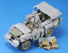 Legend 135 Dodge Wc51 Truck Stowage Set With Ration-grenade Box Decals Lf1317