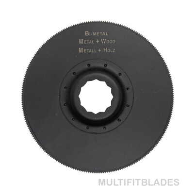 4'' Flush Cut Bi-Metal Full Circle Supercut Saw Blade- Fein Supercut, Festool Fit
