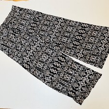 French Laundry wide leg Casual Pants. Sz XL Gauzy elastic waist Rayon