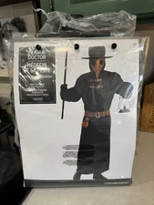 Plague Doctor Costume Long Nose Bird Mask Spirit Halloween Masquerade Adult