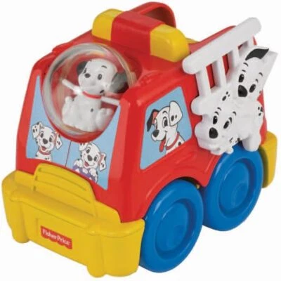 Fisher-Price Amazing Animals 101 Dalmatiner Rollin' Round Feuerwehrauto