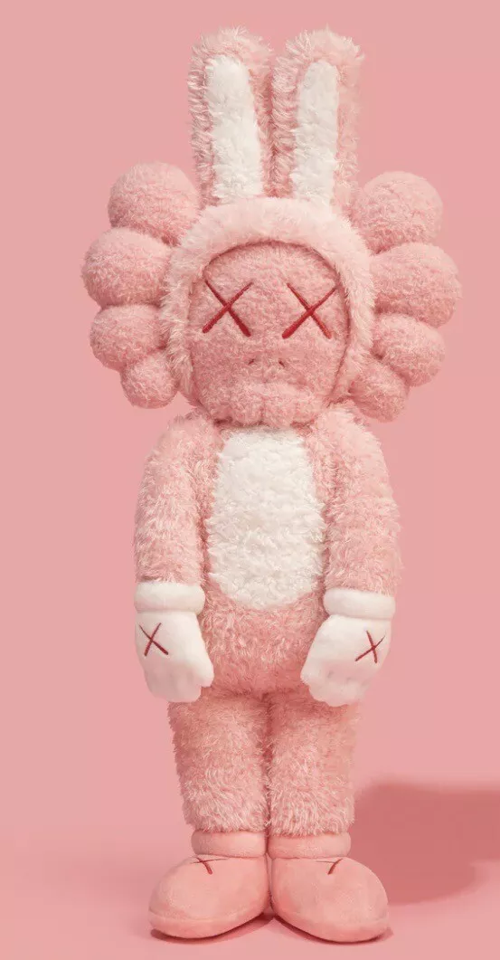 Kaws sales pink bunny