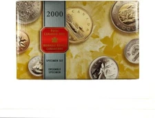 2000 RCM Specimen Set of Canadian Coinage