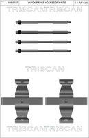Triscan 8105 111638 ZubehöRsatz, Scheibenbremsbelag FüR BMW Mini Toyota