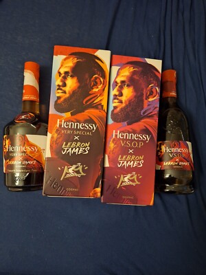 Hennessy Lebron James NBA VS + VSOP LIMITED EDITION 0.7 Liter Collectors