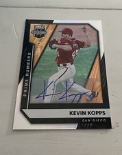2021 elite extra edition prime numbers Kevin kopps Autograph 10/72