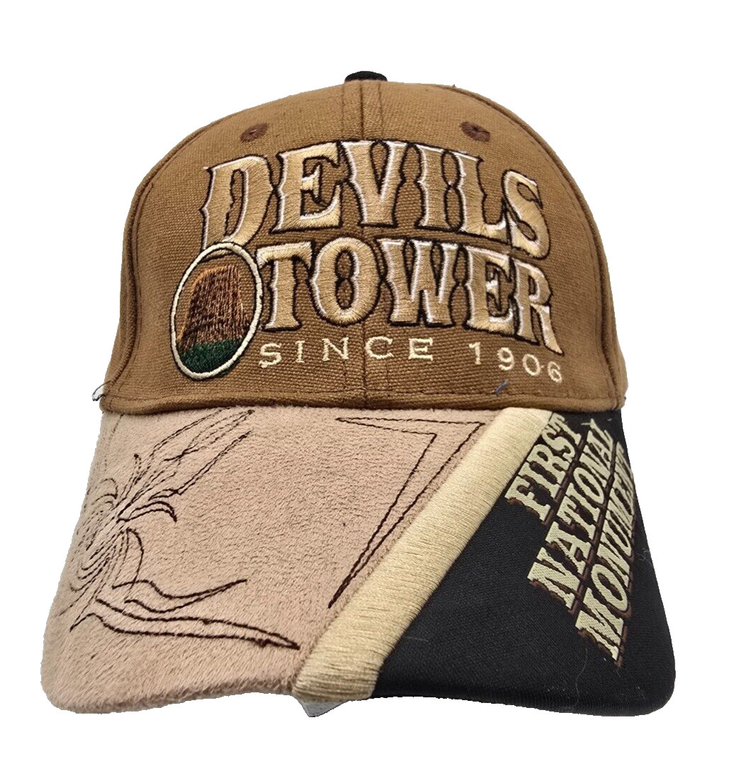 Devils Tower Hat Cap Since 1906 First National Mo… - image 1