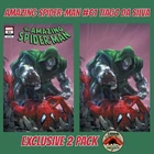 AMAZING SPIDER-MAN #61 TIAGO DA SILVA EXCLUSIVE VIRGIN & VARIANT 2-PACK