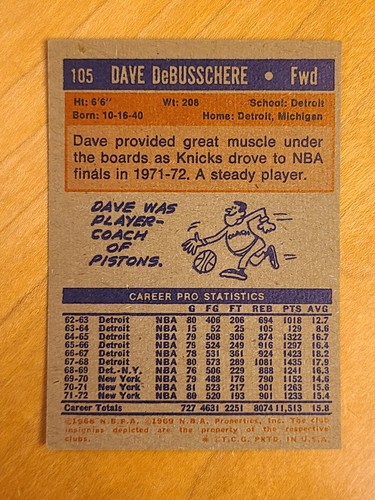1972-73 tarjetas de baloncesto Topps completan tu conjunto que elijas elegir cada una #1 - 264 - Imagen 195 de 497
