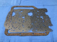69-79 TH350 Non Lockup Valve Body Gaskets Turbo 350 Rubberized Cork Pan Gasket