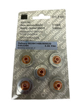 Trumpf 0352284 1.7 mm Laser Cutting Copper Machine Nozzle (Pack of 5) -