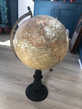 Grosse Mappemonde Globe Terrestre XIXéme 1/40 000 000 Edition FOREST