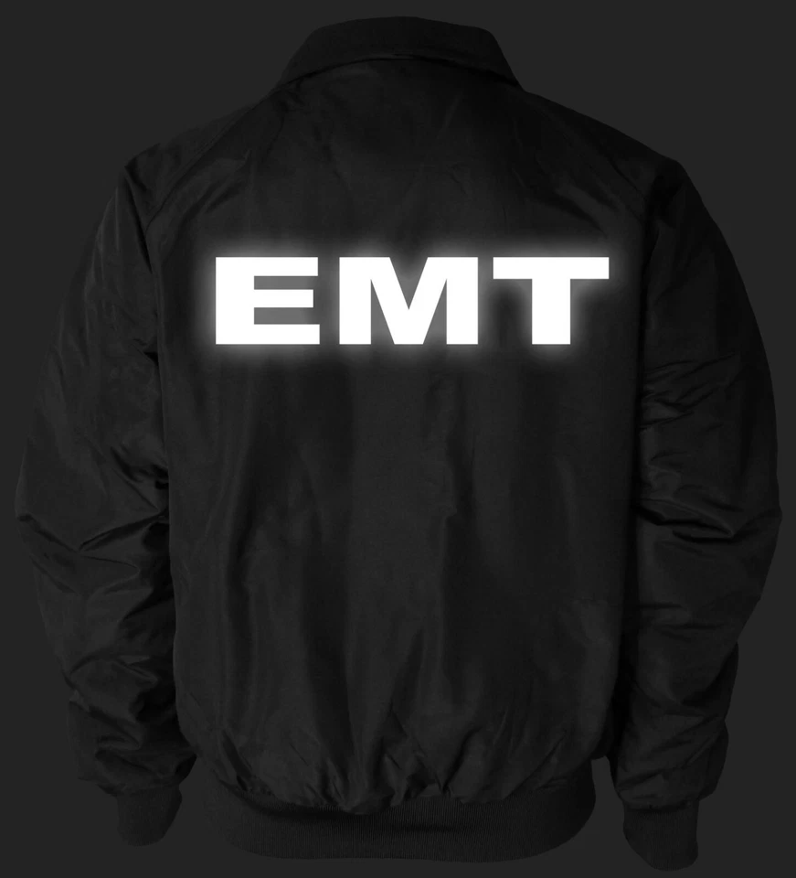 EMT 重量级夹克,反光标志,抓绒身体和聚填充袖衬里 — 第 4/4 张图片