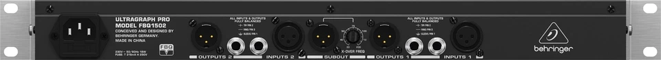4033653080576 Behringer FBQ1502 Audio-Equalizer Behringer - Bild 3 von 4