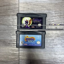 Gameboy Advance “The Legend of Spyro The Eternal Night” and “Spyro Season of Ice