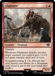 Oliphaunt (Foil) - The Lord of the Rings: Tales of Middle-earth