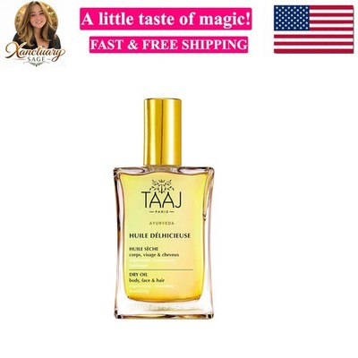 Délhicieuse Dry Beauty Oil | Face, Body & Hair | Nourishes, Protects & Revita...