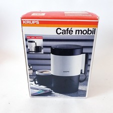 Krups Cafe Mobil Camping Kaffeemaschine Reise Kaffeemaschine to go weiß Typ 146