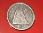 New Listing1875 US Seated Liberty 20C Twenty Cent Piece Coin Ungraded Uncertified