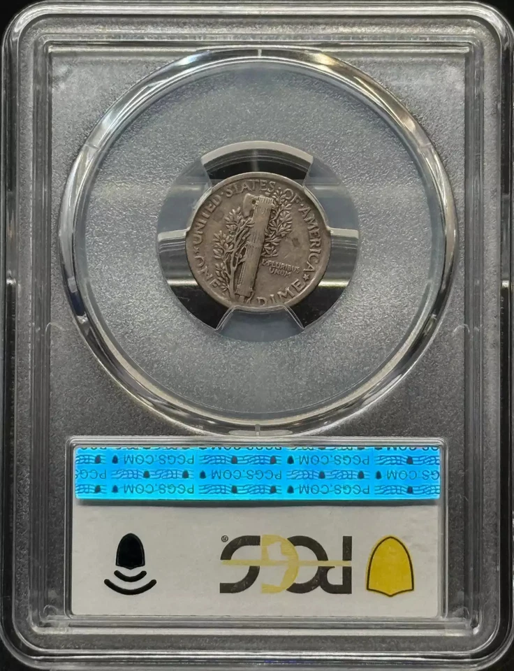 1921 D Mercury Dime PCGS VF-20 - Image 2 of 2