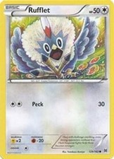 Rufflet 129/162 Common Pokemon XY - BREAKthrough LP