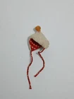 Vtg Skipper Doll Skating Fun Outfit #1908 Ice Skate Fuzzy Hat Only Barbie Mattel