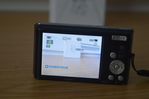 Sony DSC-W830 Cyber-Shot 20.1MP 8x zoom Digital Camera Black - FAULTY #197 - Picture 6 of 9