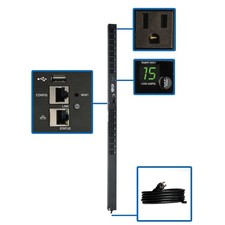 EATON PDUMV15NETLX 1.4Kw Single-Phase Switched Pdu Lx Interface 120V Outlets 16