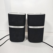 Bowers & Wilkins B&W MM-1 Computer Speakers No Power Supply Included Tested Work