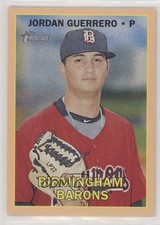 2016 Topps Heritage Minor League Edition Peach Border 2/25 Jordan Guerrero fm0