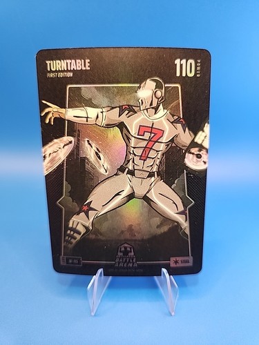 2024 Bo Jackson Battle Arena #BF-115 Turntable - Trea Turner - BattleFoil Steel