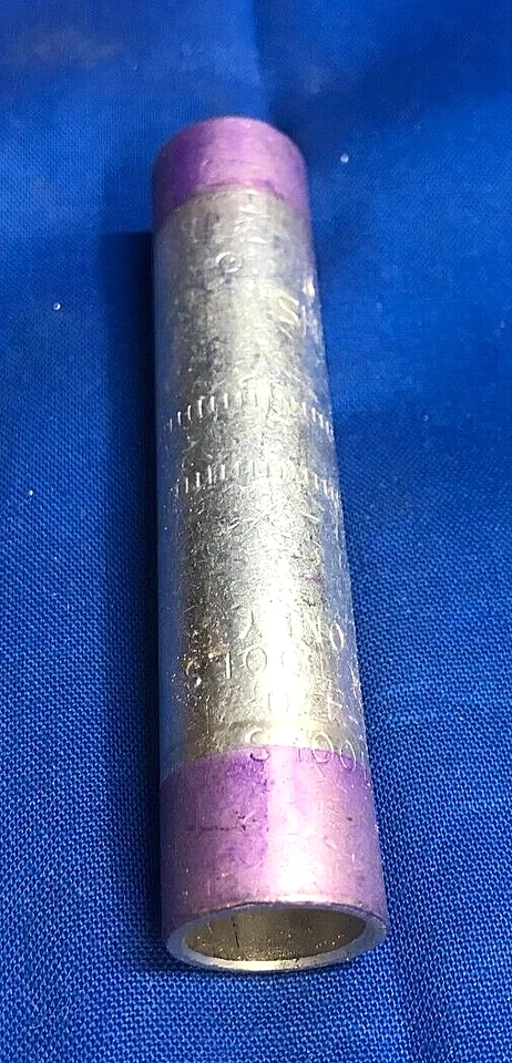 PALME DE COMPRESIÓN DE COBRE CUADRADO D P/N: 43902 BARRIL LARGO VHS 4/0 (CAJA DE 10) Foto 4 de 4