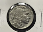 1937-P Buffalo Nickel AU / Full horn
